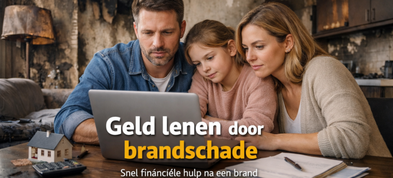 Geld lenen door brandschade
