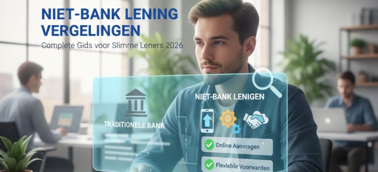 niet-bank lening vergelijken