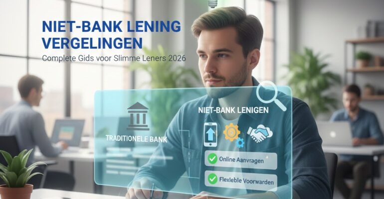niet-bank lening vergelijken