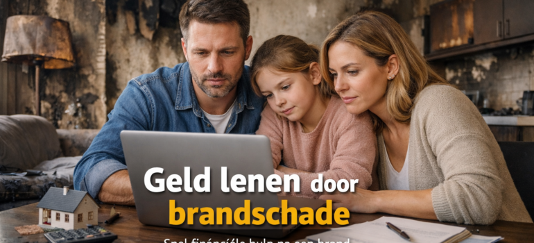 Geld lenen door brandschade