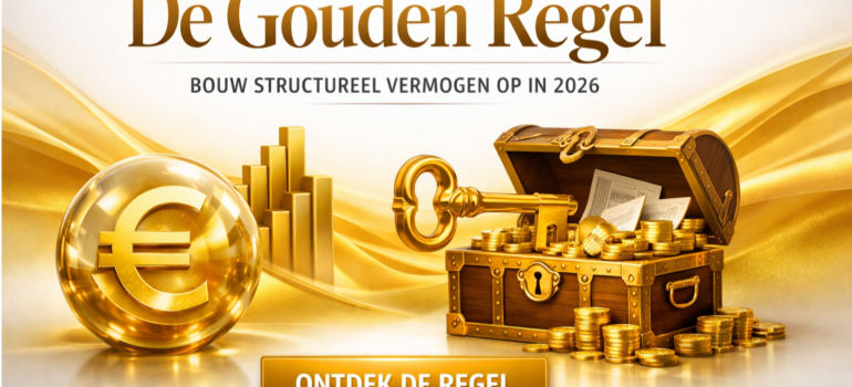 Besparen de gouden regel