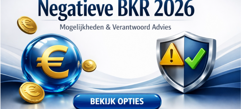 Geld Lenen met Negatieve BKR
