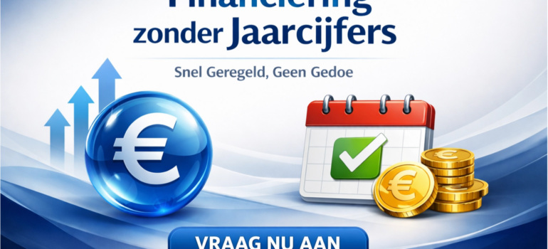 Financiering zonder jaarcijfers