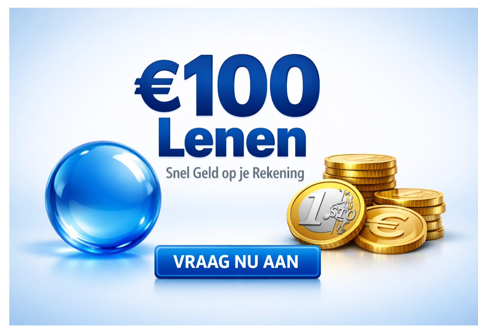 100 euro lenen