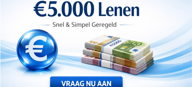 5000 euro lenen