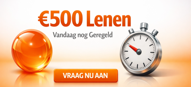 500 euro lenen