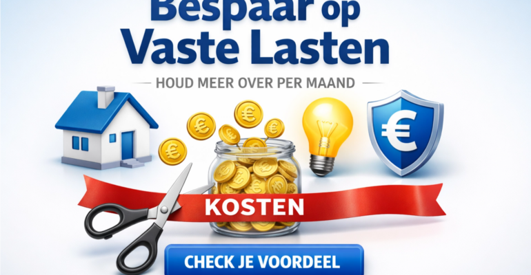 Bespaar op vaste Lasten