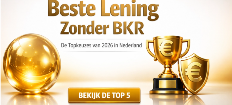 Beste lening zonder BKR