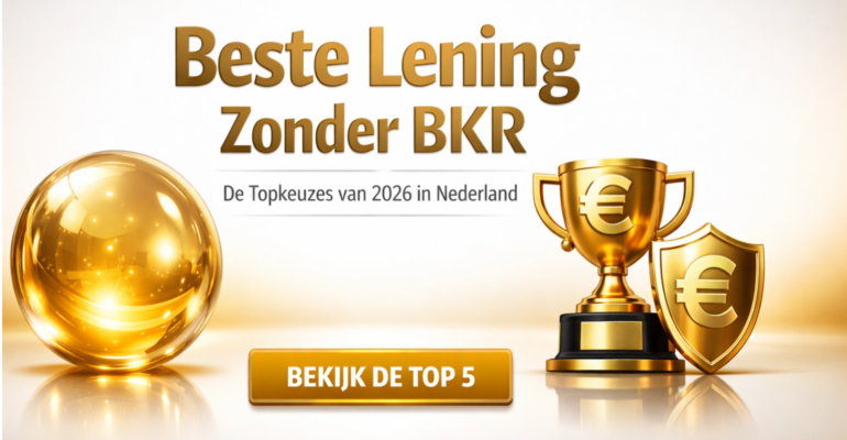 Beste lening zonder BKR