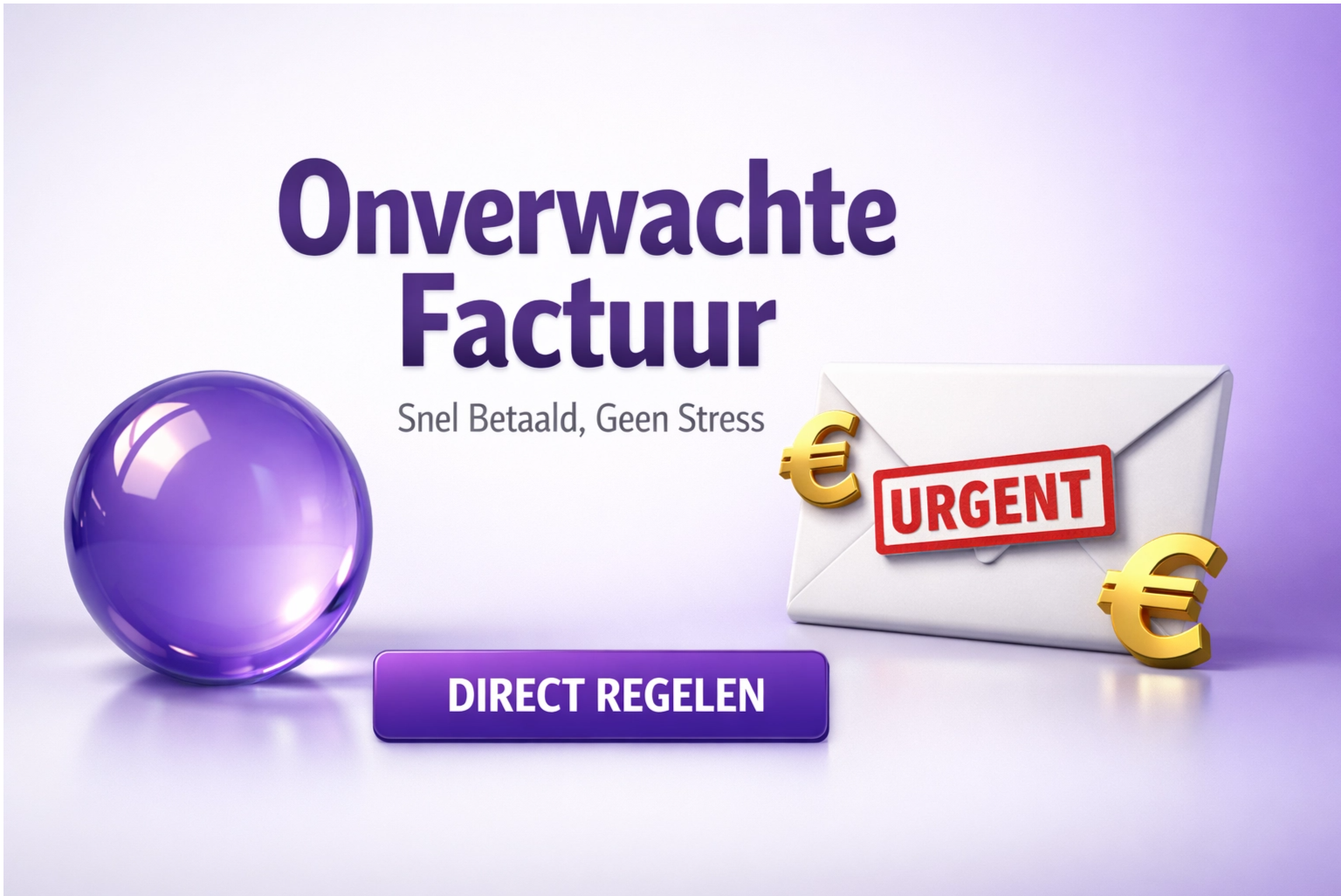 Onverwachte factuur ontvangen