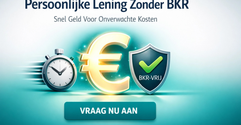 Persoonlijke Lening Zonder BKR