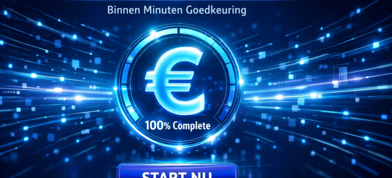 Online lening zonder BKR