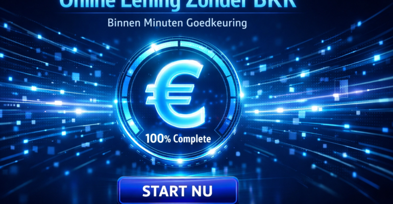 Online lening zonder BKR