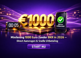 Minilening 1000 Euro Zonder BKR