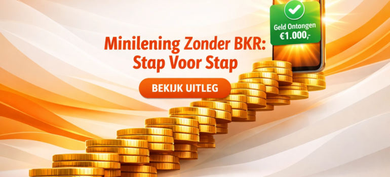 Minilening Zonder BKR Direct Op Rekening