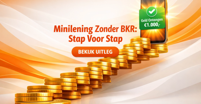 Minilening Zonder BKR Direct Op Rekening