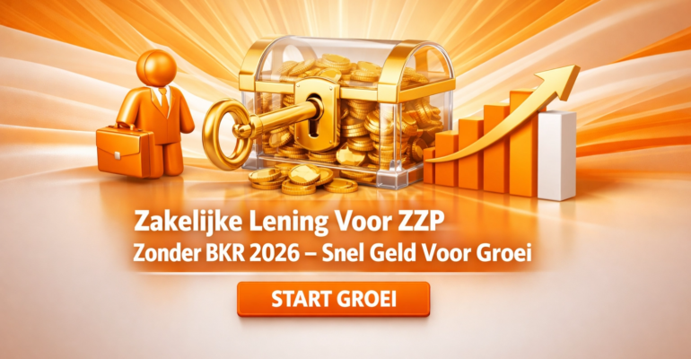 Zakelijke Lening Voor ZZP